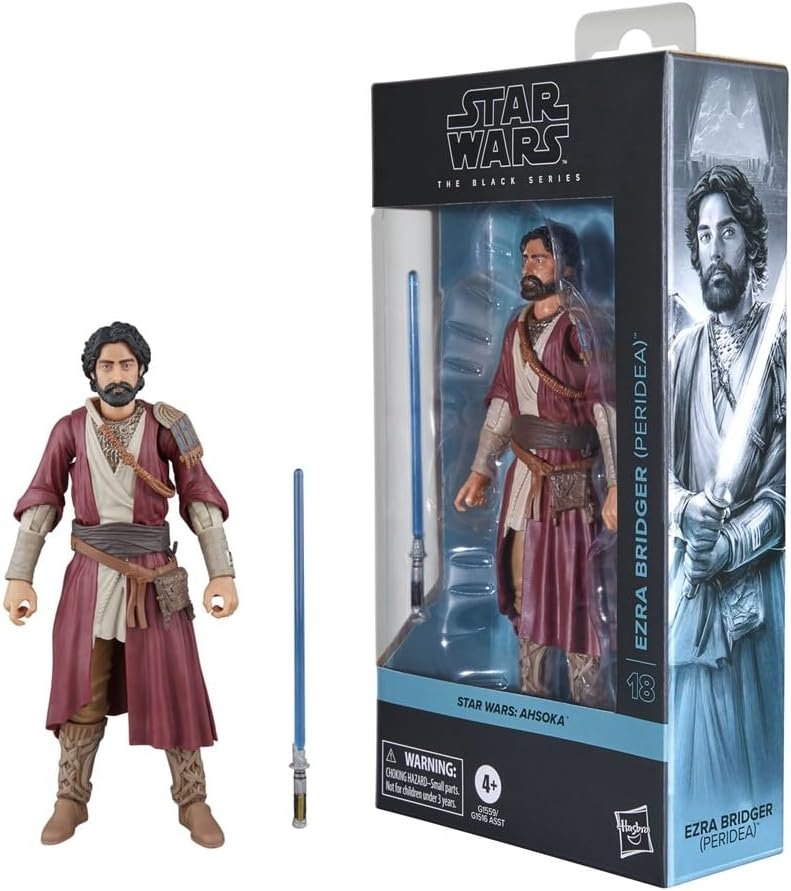 Star Wars The Black Series, Figurine de Collection Premium Ezra Bridger (Peridea) de 15 cm, Star Wars: Ahsoka